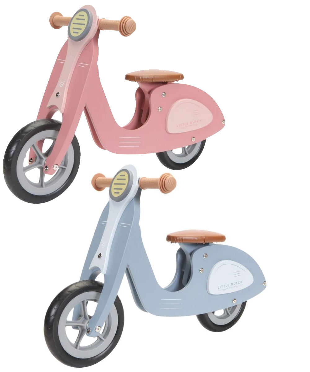 Little Dutch - Wooden Balance Scooter Bikes