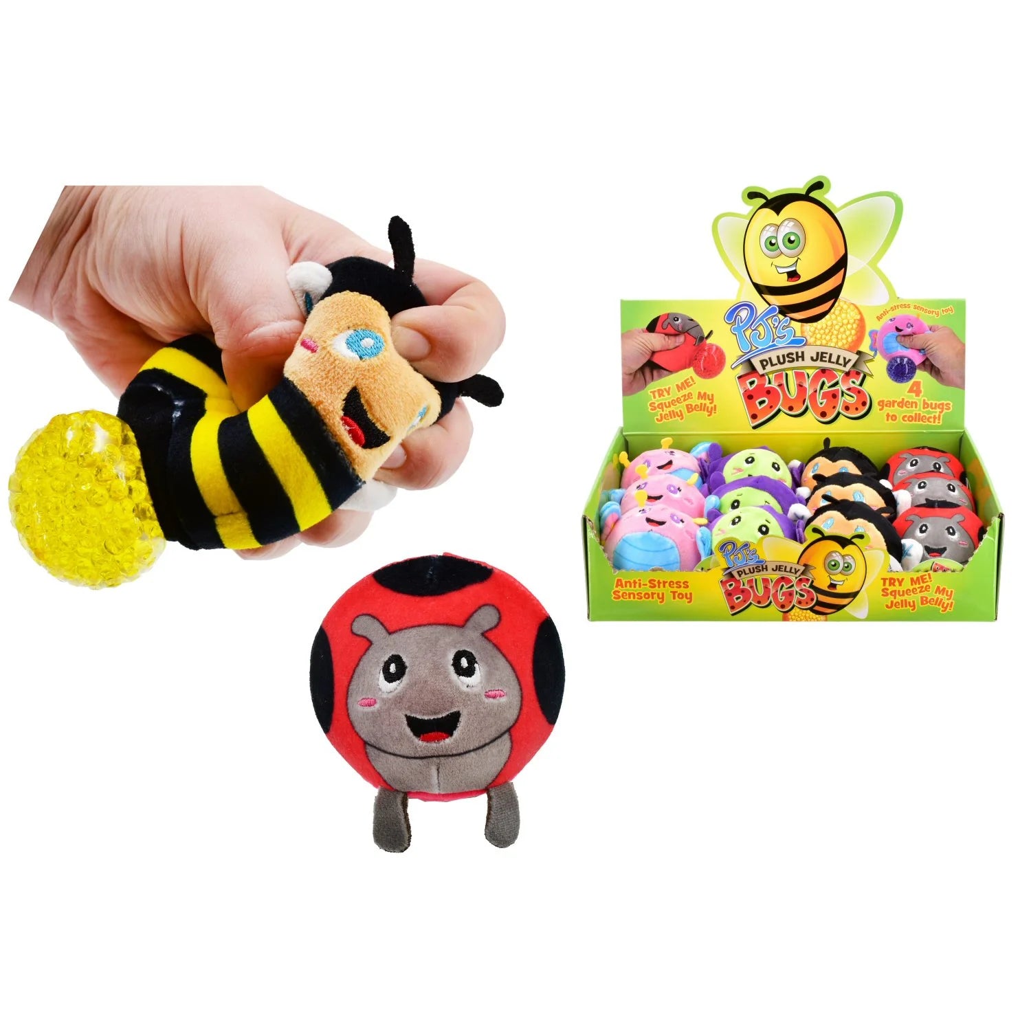 Jelly Garden Bugs Squeezers (1 Supplied at Random)