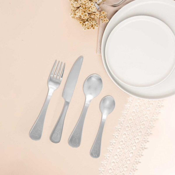 Peter Rabbit Silver Cutlery Set