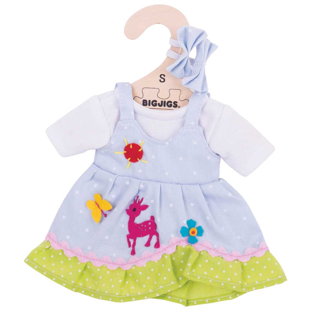 Bigjigs Doll's Deer Dress