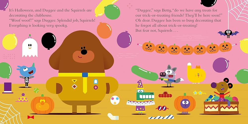 Hey Duggee Halloween Badge