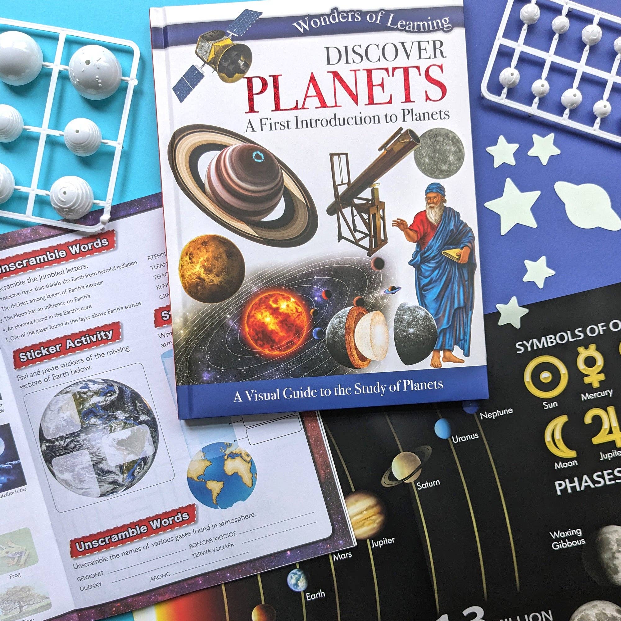 Discover Planets Educational Box Set - Children's STEM Learning