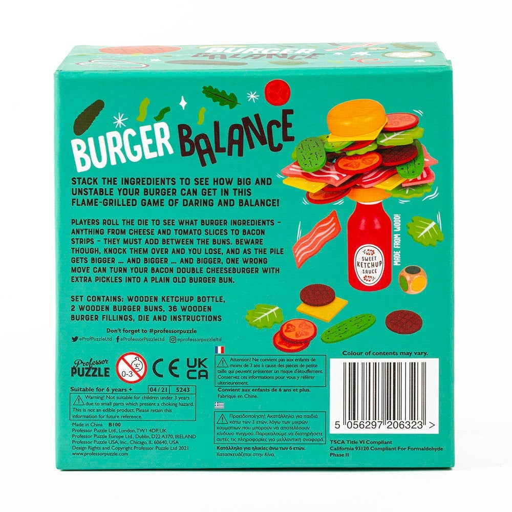 Burger Balance Game