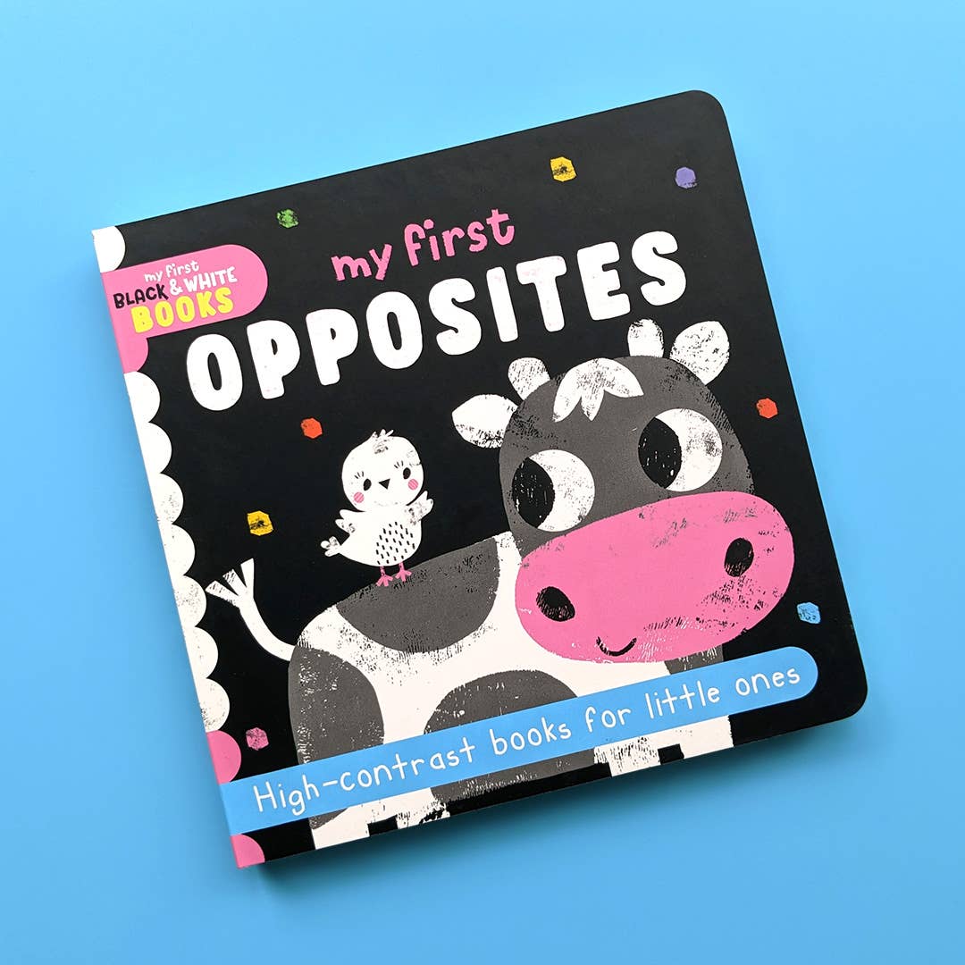 Black & White Board Book - Opposites