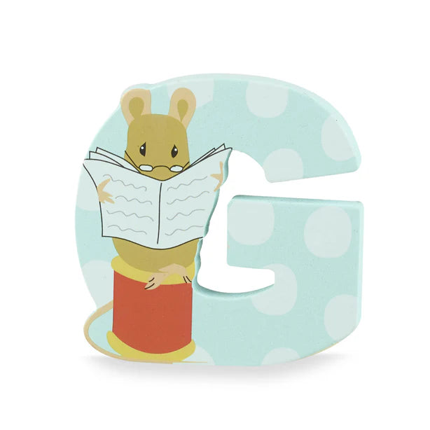 Peter Rabbit Wooden Letter G