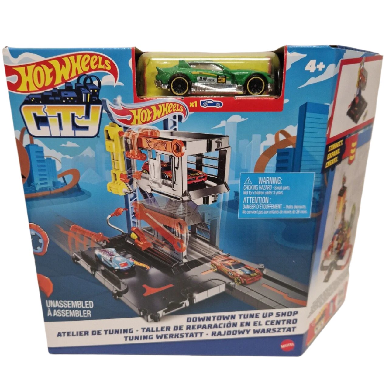 Hot Wheels City Downtown Tune Up Shop