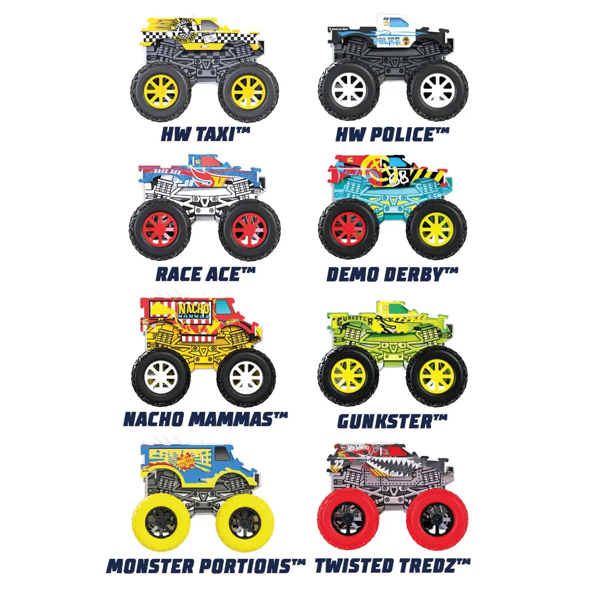 Hot Wheels Mini Maker Kitz Monster Trucks (1 supplied at random)