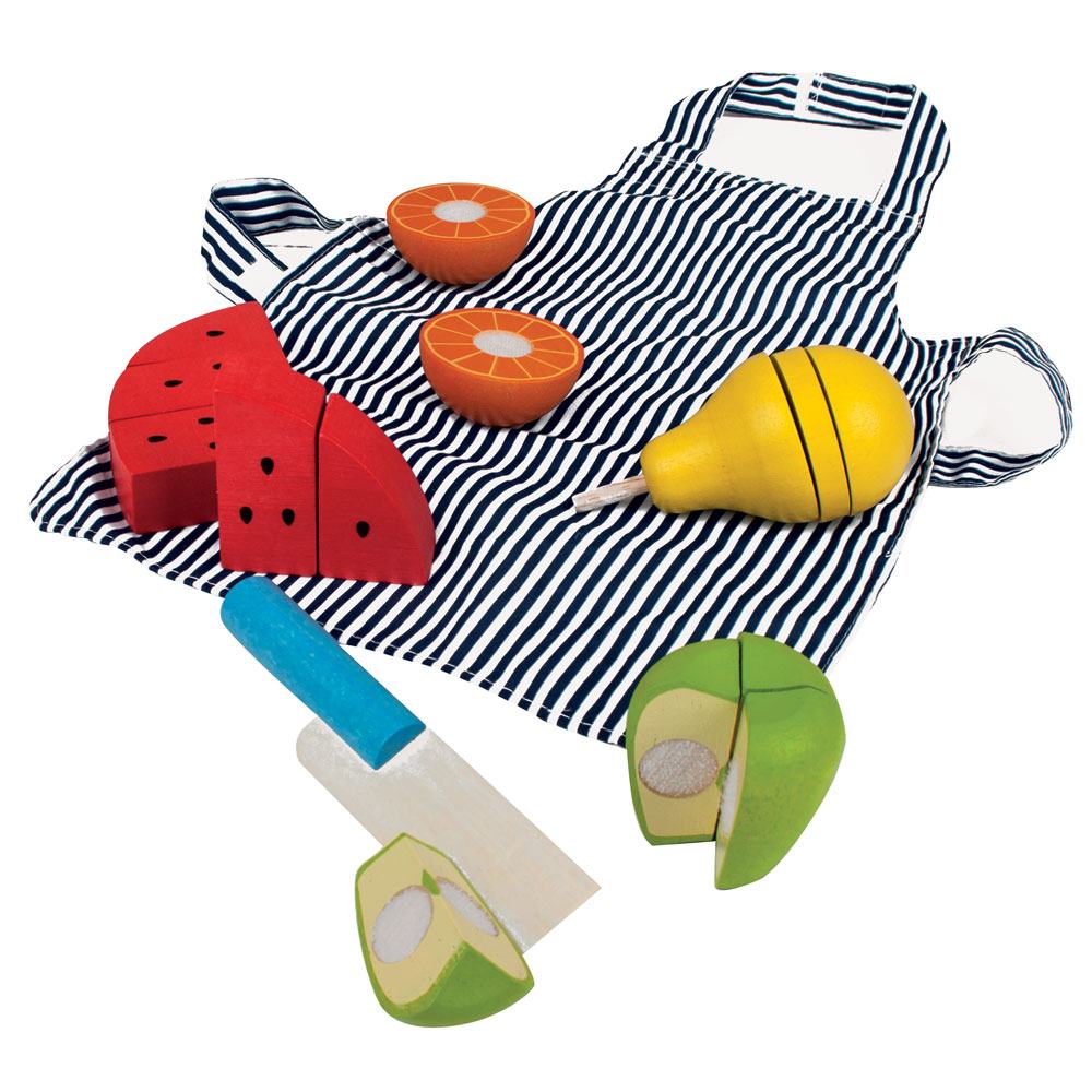 Cutting Fruit Chef Set with Apron