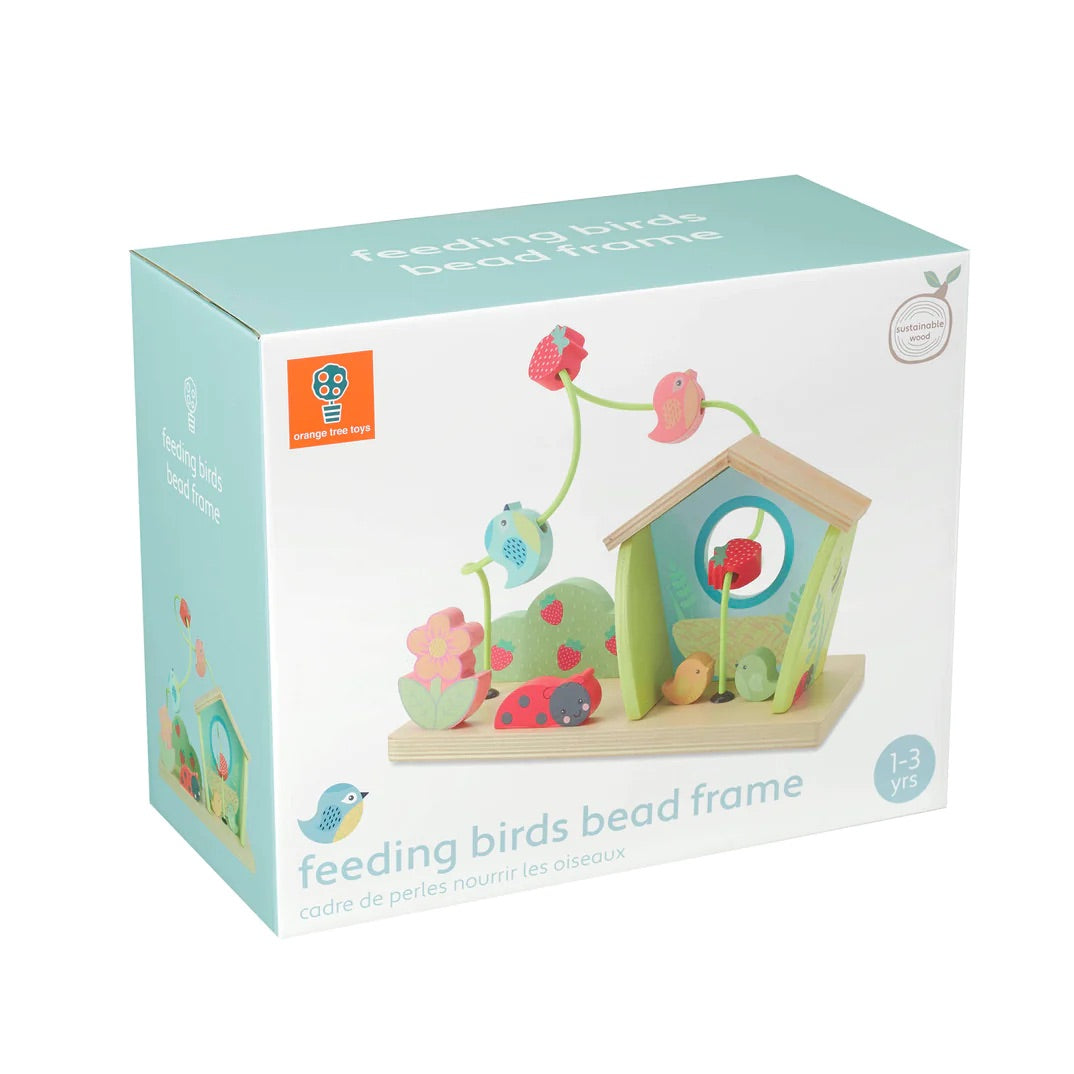 Feeding Birds Bead Frame.