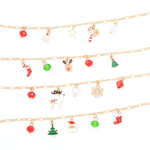 Molly & Rose Christmas Charm Bracelet