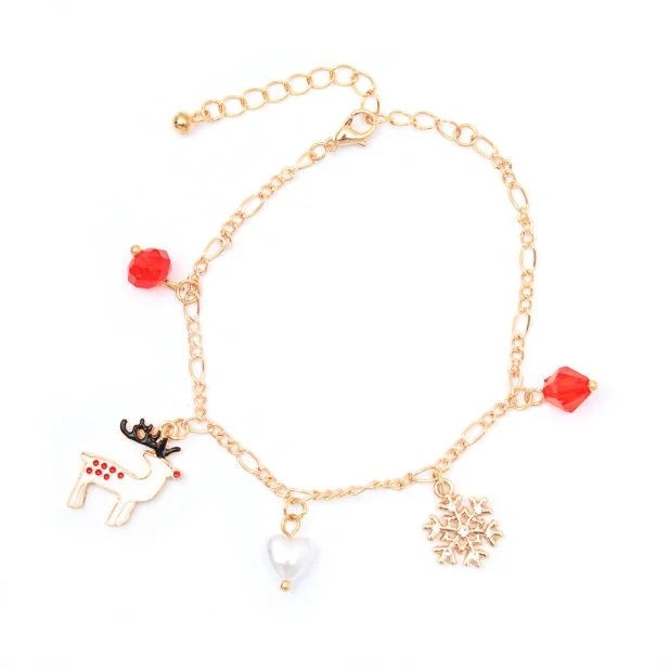 Molly & Rose Christmas Charm Bracelet