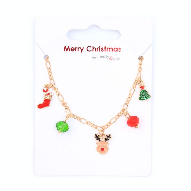 Molly & Rose Christmas Charm Bracelet