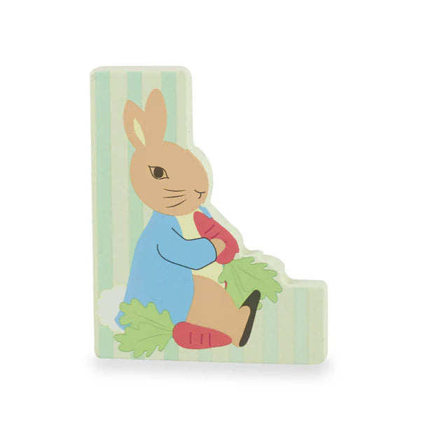 Peter Rabbit Wooden Letter L