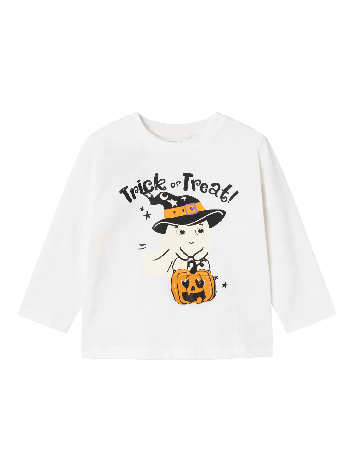 Glow in the Dark 'Trick or Treat' Long Sleeved Top