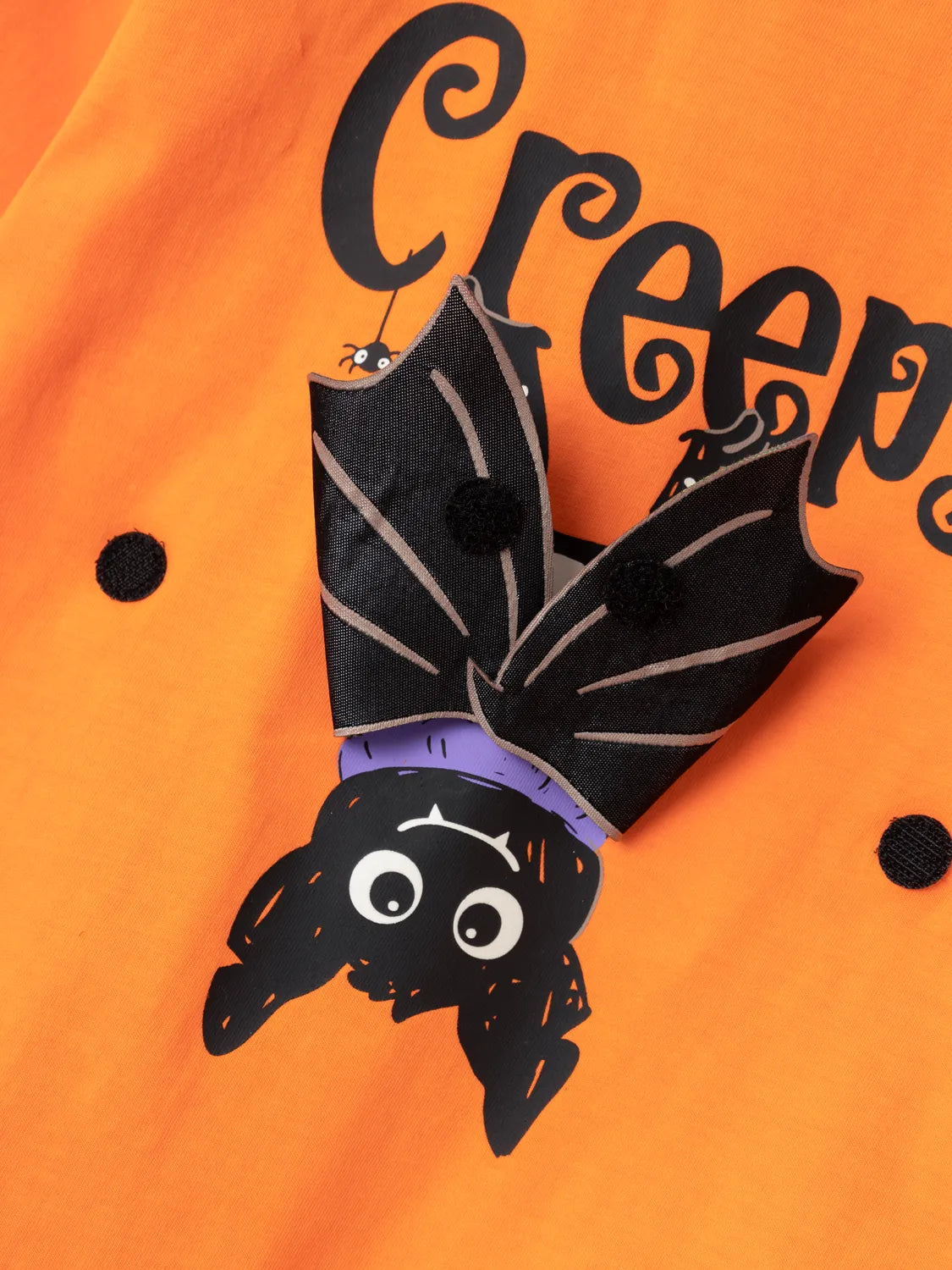 3D Halloween ‘Creepy’ Bat Long Sleeved Top