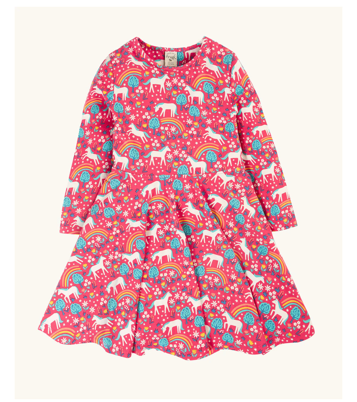 Frugi Sofia Skater Dress - Wild Horses