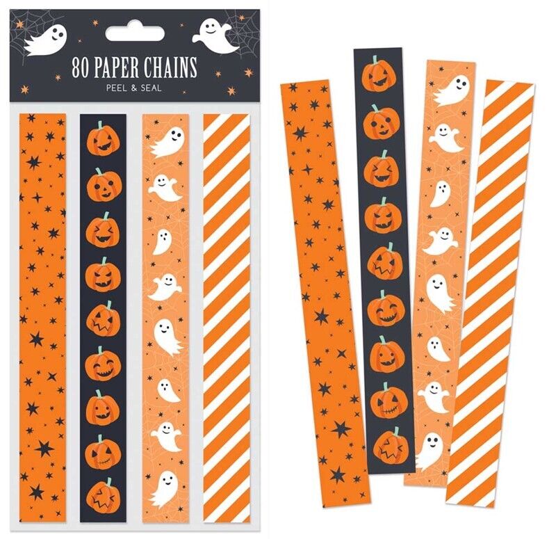 Halloween Paper Chain Decorations