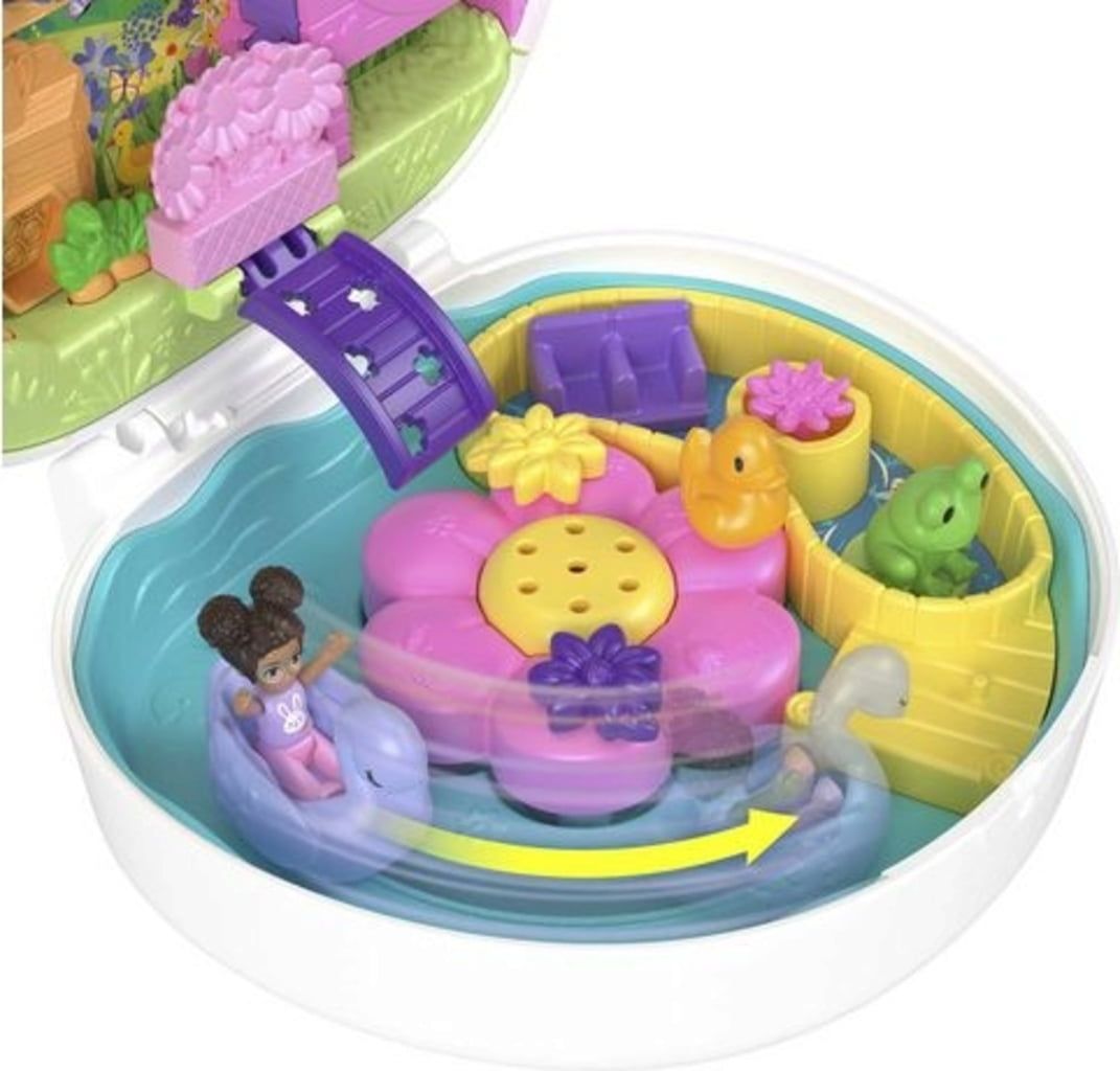 Polly Pocket Flower Garden Bunny Compact