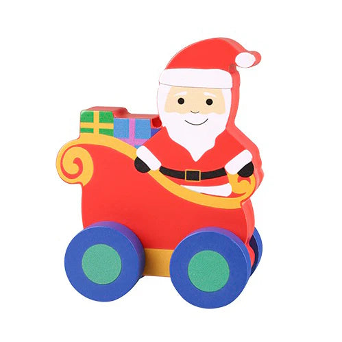 Father Christmas First Push Toy