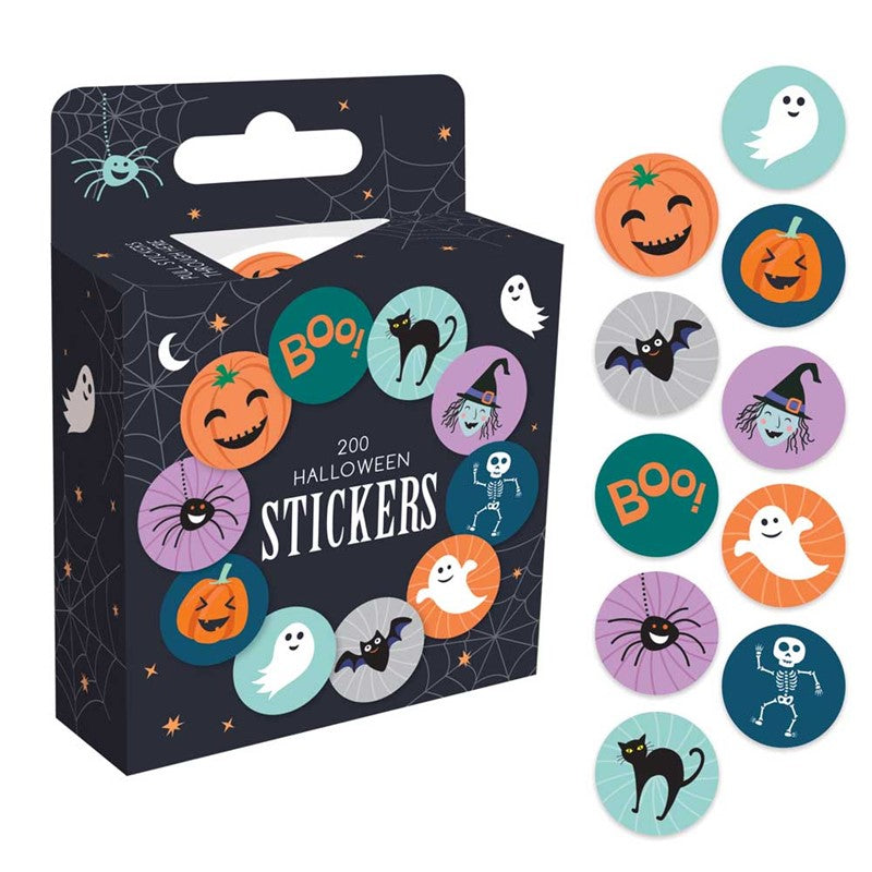 Box of Halloween Stickers