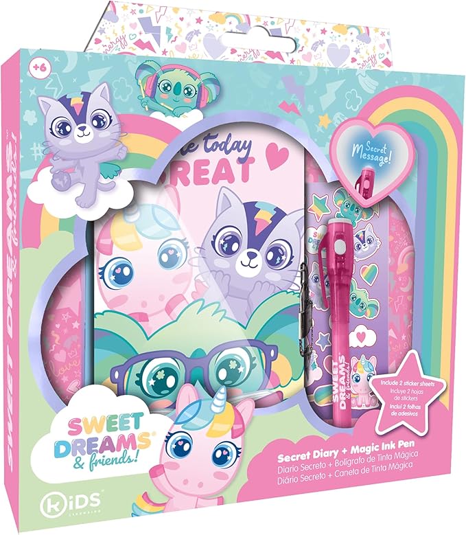 Sweet Dreams & Friends - Magic Pen and Secret Diary Set