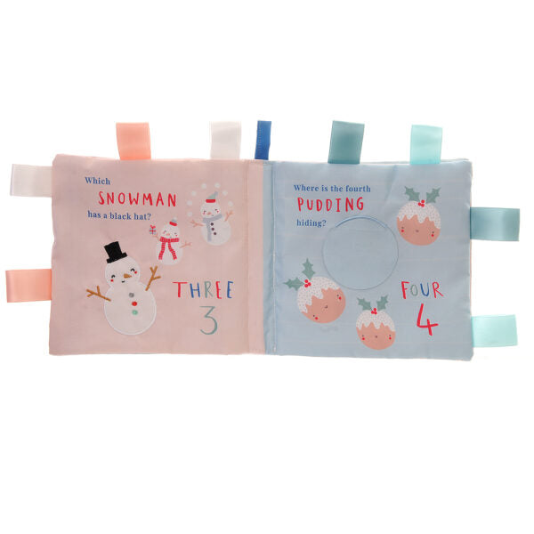 Christmas Counting - Soft Baby Tags Book