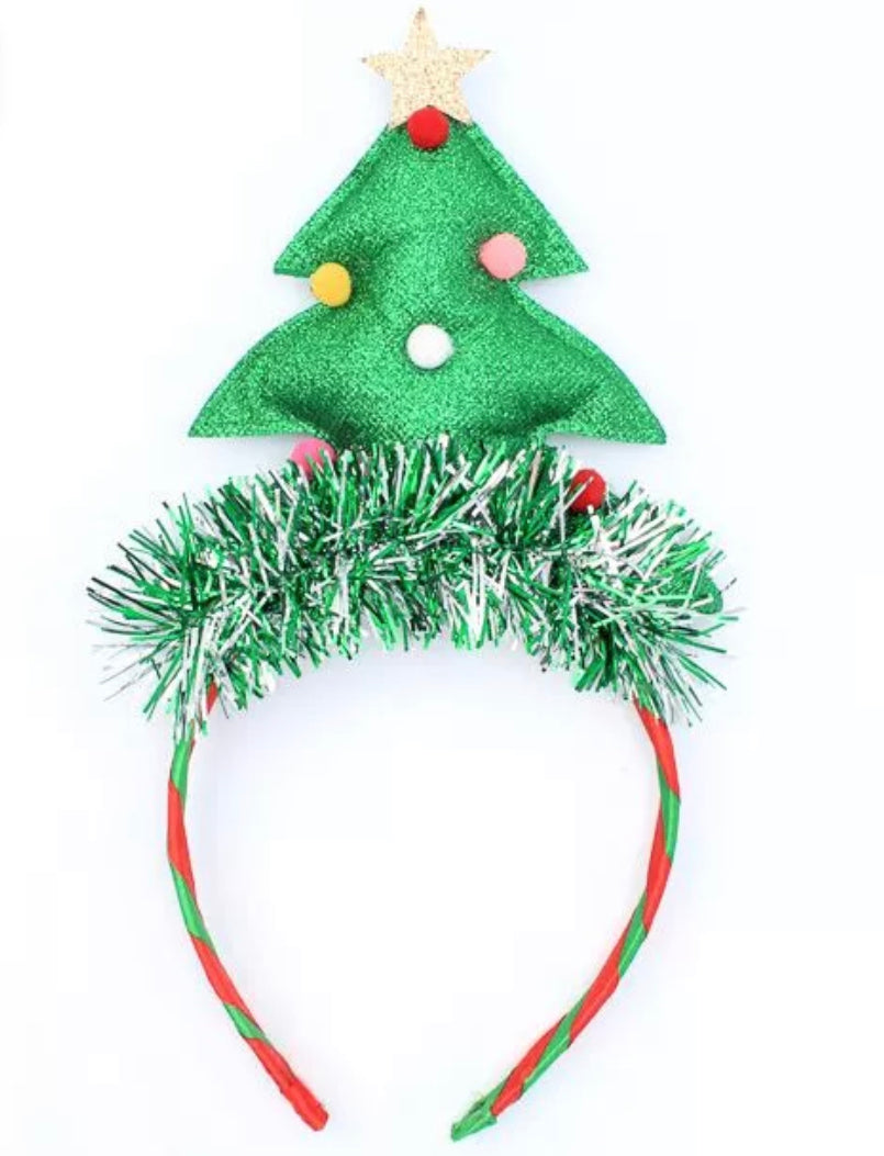 Christmas Tree Hair Band.