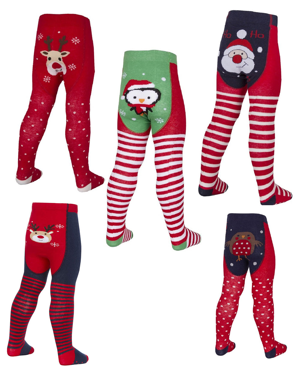 Christmas Novelty Design Tights.